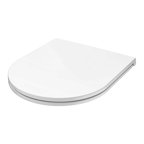 Сиденье для унитаза AM.PM Spirit 2.0 C707857WH с микролифтом, дюропласт, белое: фотография 1