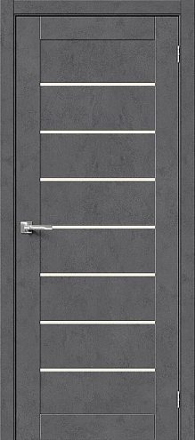 Дверь Браво 22 Slate Art стекло Magic Fog 2000х600: фотография 1