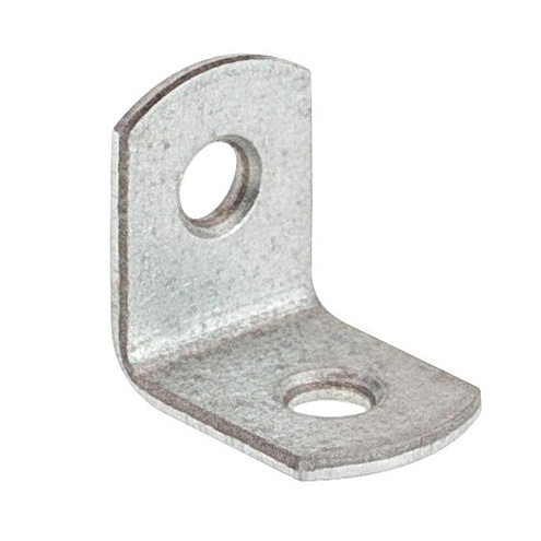 Уголки мебельные оцинкованные 15х15х12мм с шурупом, 8шт "Element": фотография 1