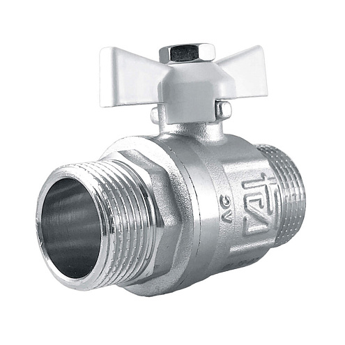 Кран шаровой 3/4" бабочка ш/ш STI: фотография 1