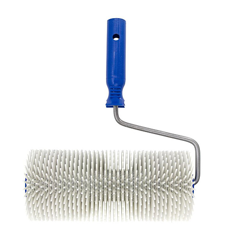 Валик игольчатый 105х240мм., для наливных полов, крупная игла: фотография 1