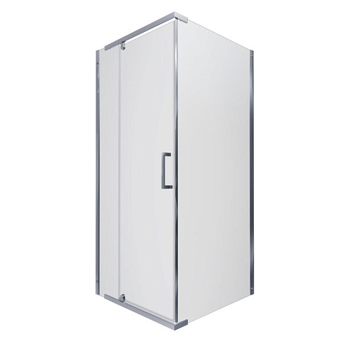 Душевое ограждение Терра-Хром 90х90 квадрат, без поддона : фотография 1