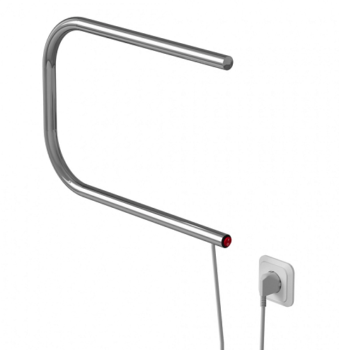 Полотенцесушитель Mixline Simple P 32x50 кнопочный выключатель, 107 Вт: фотография 1