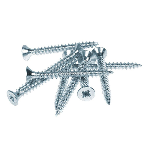 Саморезы универсальные оцинкованные  4,0х60, 10шт: фотография 1