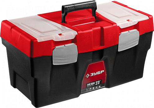 Ящик для инструмента "НЕВА" 585х295х295мм/23", ЗУБР: фотография 1