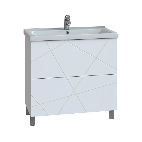 Тумбы Geometry 2-1000 под умывальник Миранда 100: фотография 1