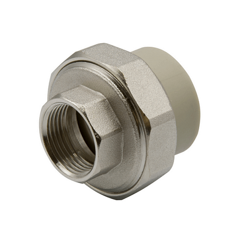 Муфта комбинированная разъемная, внутренняя резьба 32х3/4'' EVER plast   : фотография 1