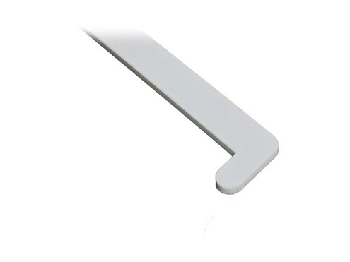 Заглушка для подоконника "МП" 600мм белая: фотография 1