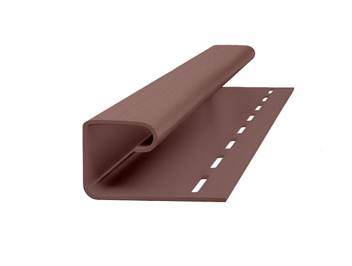 J профиль Технониколь Оптима, Каштан 3м : фотография 1