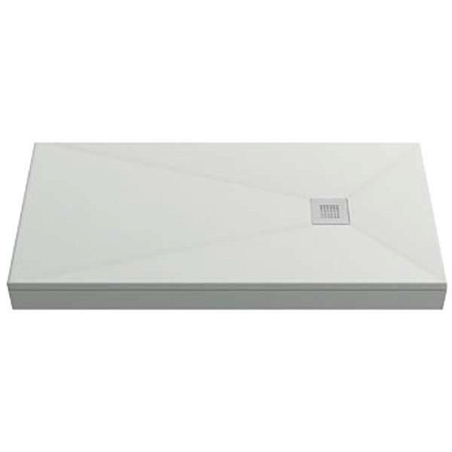 Поддон литьевой Essentia Белый 1000х700: фотография 1