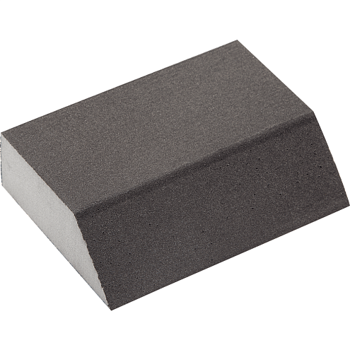 Губка шлифовальная четырехсторонняя угловая 100х68х42х26мм, P180, средней жесткости, оксид алюминия, ЗУБР: фотография 1
