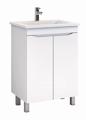 Тумба Grani 600-2-0 под умывальник Элина 60: фотография 1