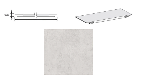 Добор "Т" ЭКО Look Art МДФ 2070х150х8 М: фотография 1