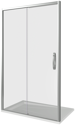 Душевое ограждение ANTARES WTW-130-C-CH: фотография 1