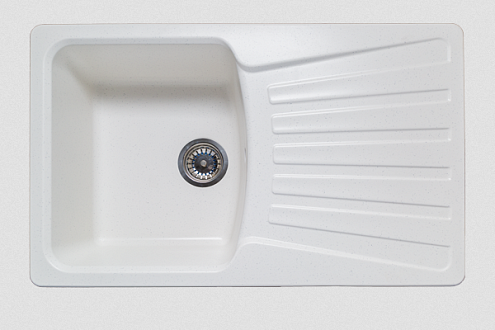 Мойка GRANICOM G-005 800х494 мм 1 чаша+ крыло грей: фотография 1