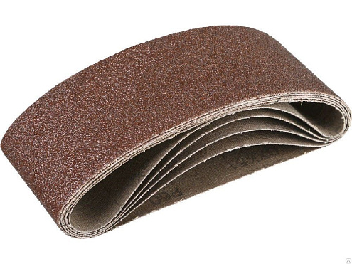 Лента абразивная бесконечная, P180, 75х457мм, 3шт, STAYER: фотография 1