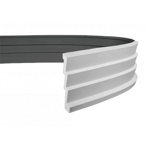 Карниз 1.50.145flex размеры 92х262х2000 мм: фотография 1