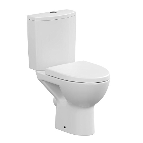 Унитаз-компакт безободковый Cersanit Parva Clean On 011 3/6 DPL EO: фотография 1