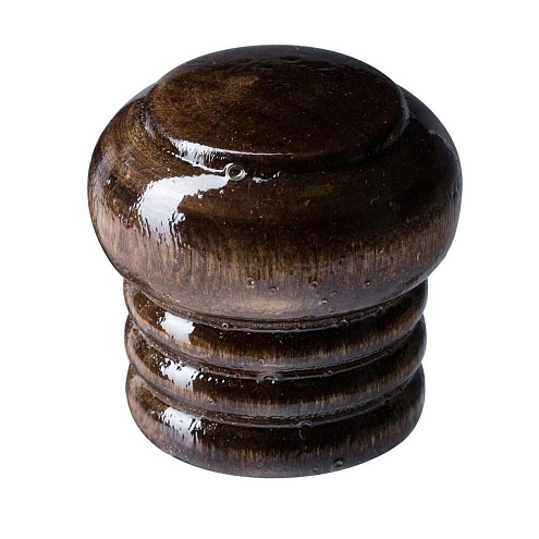 Ручка буковая лакированная модель 5 под орех глянцевая, 2шт "Element": фотография 1