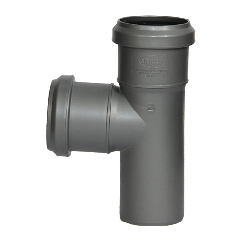 Тройник 50х50х87° Синикон Стандарт: фотография 1