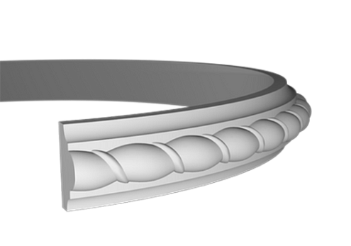 Молдинг 1.51.353flex размеры 26х16х2000 мм: фотография 1