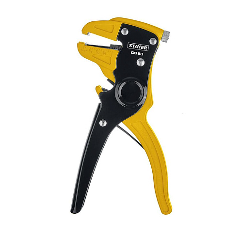 Стриппер автоматический CS-50, снятие изоляции: 0,2-6мм2, нож, STAYER: фотография 1