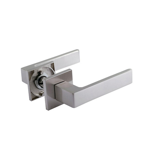 Ручка дверная НОРА-М Slim 132К матовый никель: фотография 1