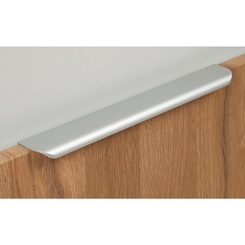 Мебельная ручка Домани Silver пенал: фотография 1