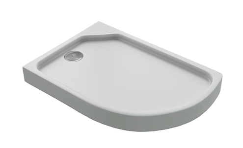 Поддон Кариба левый, с комплектом ножек: фотография 1