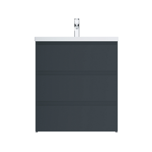 Тумба под раковину 75 AM.PM Gem S M91FSX0752GM напольная графит матовый: фотография 1