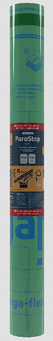 Пленка Megaflex B ParoStop 1,6м, 70м2, пароизоляционная двухслойная, 1 клеевая лента: фотография 1