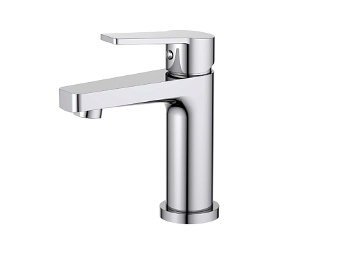 Cмеситель для раковины 106 без донного клапана Aquatek AQ1710CR Лугано, хром: фотография 1