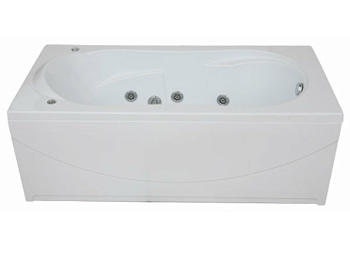 Ванна BAS Ахин с гидромассажным оборудованием Flat : фотография 1