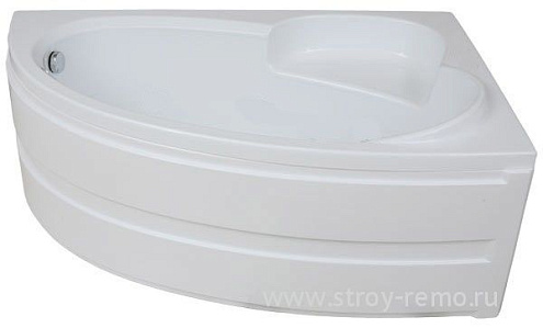 Ванна 160х100 BAS Сагра правая: фотография 1