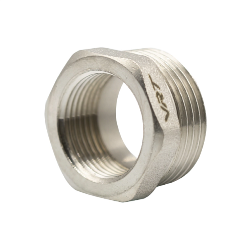 Футорка 1 1/4"х1" НВ никель VRT: фотография 1