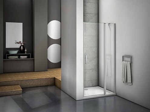 Душевое ограждение MOKKA WTW-140-C-WE: фотография 1