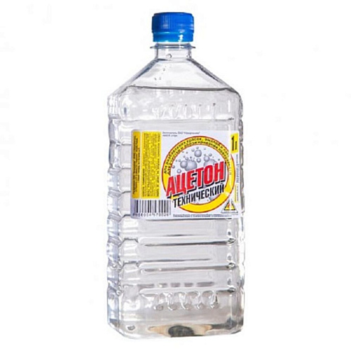 Ацетон Кэпитал, бутылка пэт  1л : фотография 1