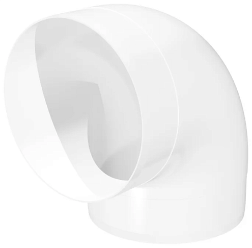 Колено круглое ЭВЕНТ 125 ККП 90° D125: фотография 1