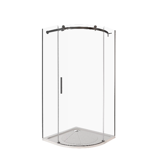 Душевой уголок  GALAXY R-100-C-B: фотография 1