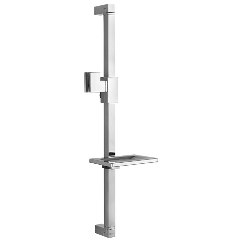 Душевая стойка LEMARK LM8069C 62,5см с прямоугольной мыльницей: фотография 1