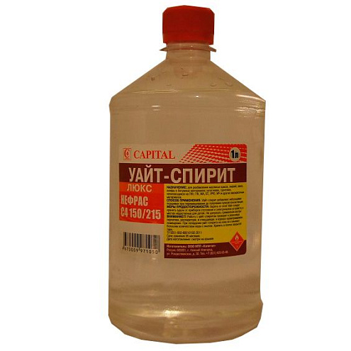 Уайт-спирит Кэпитал, бутылка пэт  0,5л : фотография 1