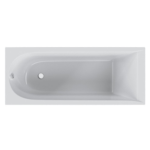 Ванна акриловая 170x70 AM.PM Spirit W72A-170-070W-A2 белая глянцевая, без слива/перелива: фотография 1