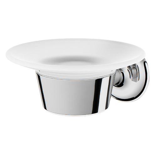 Мыльница стеклянная настенная AM.PM Like A8034200 хром: фотография 1