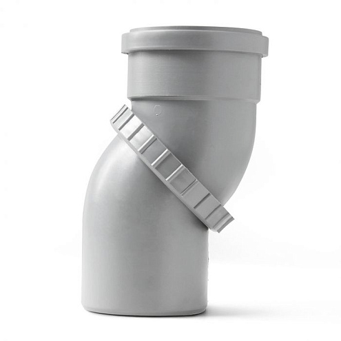 Отвод универсальный поворотный 110х90˚: фотография 1