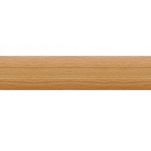 Порог-стык 38мм 0,9м бук: фотография 1