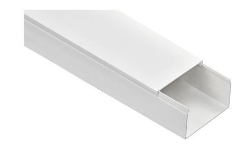 Кабель-канал 80х60 L2000 ПВХ ЭЛЕКОР IEK CKK10-080-060-1-K01-008: фотография 1