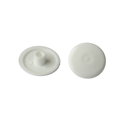 Заглушки на мебельную стяжку 7мм белые, 50шт "Element": фотография 1