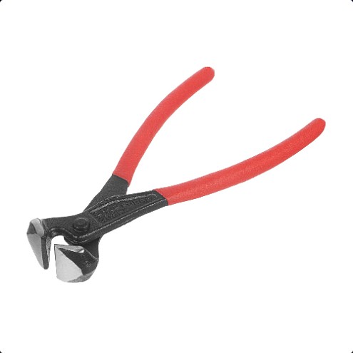 Кусачки торцевые, ручки ПВХ, инструментальная сталь, 200мм, РемоКолор: фотография 1