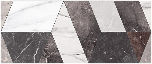 Настенная плитка 25х60 Vinde multi 01: фотография 1