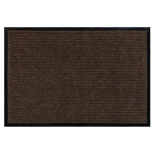 Коврик влаговпитывающий "Трин" 0,6х0,9м коричневый: фотография 1